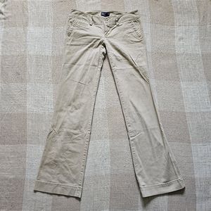 y2k McBling Latte Girl Indie Sleaze Poetcore AEO Tan Low Rise Flare Cargo Pants